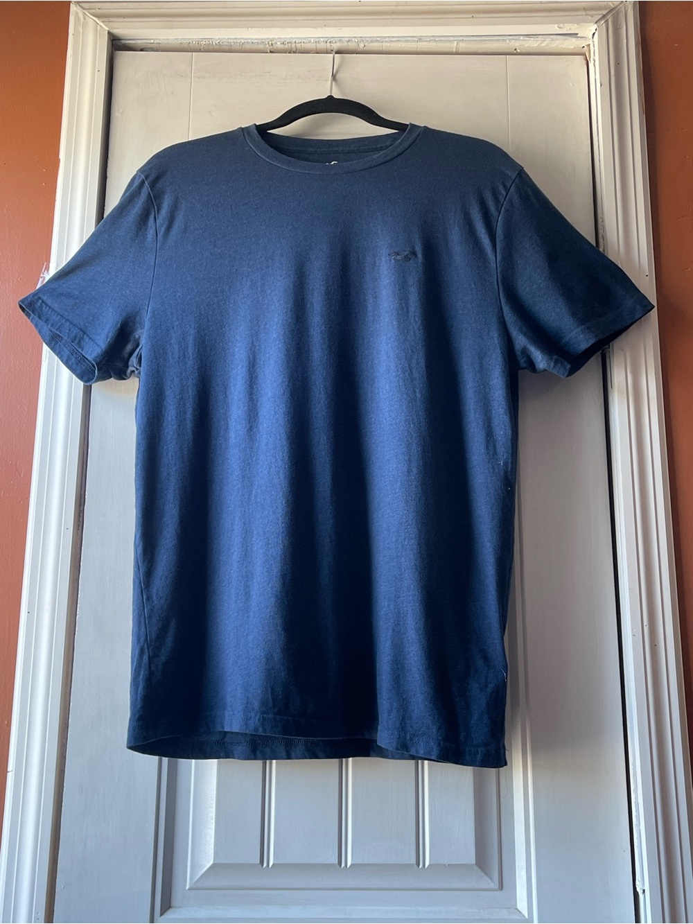Hollister Classic Navy Blue Men’s Navy Crew Neck T-Shirt Size L